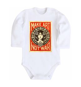Детский боди OBEY Make art not war