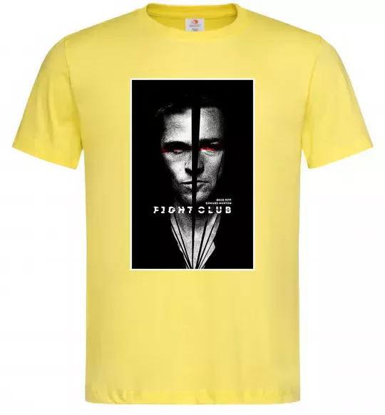 Чоловіча футболка Fight Club black white Лимонний фото
