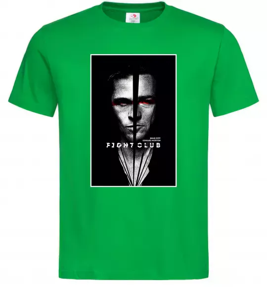 Чоловіча футболка Fight Club black white Зелений фото