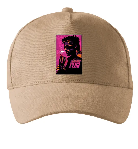 Кепка Fight Club bomb Песочный фото