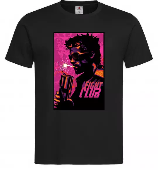 Мужская футболка Fight Club bomb Черный фото