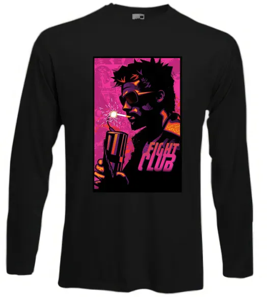 Лонгслив Fight Club bomb Черный фото