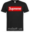 Чоловіча футболка Supreme logo Чорний фото