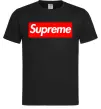Мужская футболка Supreme logo Черный фото