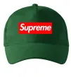 Кепка Supreme logo Темно-зелений фото