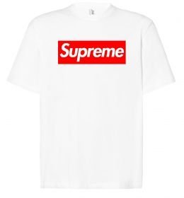 Футболка Оверсайз Supreme logo