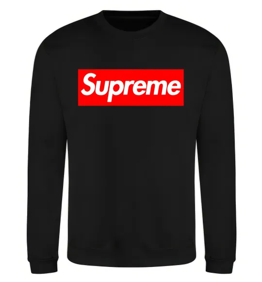 Світшот Supreme logo Чорний фото