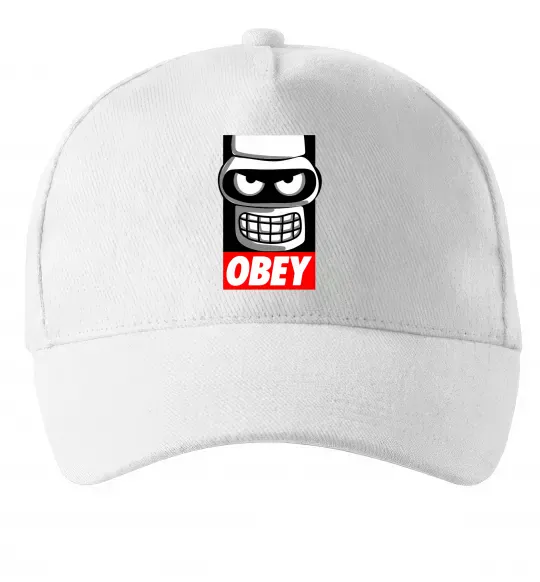Кепка Obey Bender Белый фото