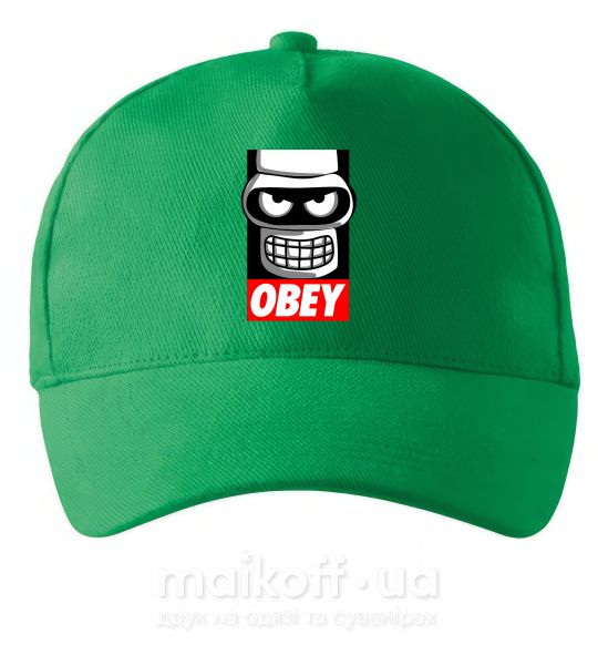 Кепка Obey Bender Зелений фото