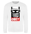 Свитшот Obey Bender Белый фото