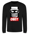 Світшот Obey Bender Чорний фото