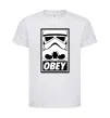 Дитяча футболка Obey штурмовик Білий фото