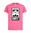 Дитяча футболка Obey штурмовик Яскраво-рожевий фото