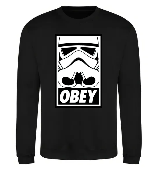 Світшот Obey штурмовик Чорний фото