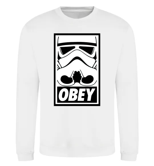 Світшот Obey штурмовик Білий фото