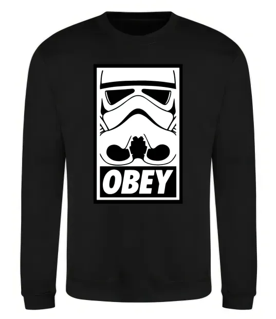 Свитшот Obey штурмовик Черный фото