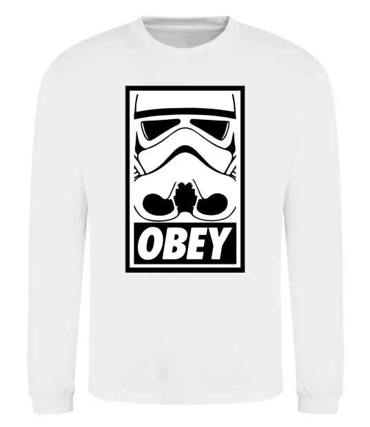 Свитшот Obey штурмовик Белый фото