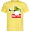 Чоловіча футболка Supreme жаба Лимонний фото