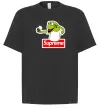 Футболка Оверсайз Supreme жаба Черный фото
