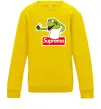 Дитячий світшот Supreme жаба Сонячно жовтий фото
