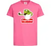Детская футболка Supreme жаба Ярко-розовый фото