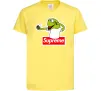 Детская футболка Supreme жаба Лимонный фото