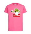 Детская футболка Supreme жаба Ярко-розовый фото