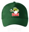 Кепка Supreme жаба Темно-зелений фото