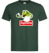 Чоловіча футболка Supreme жаба Темно-зелений фото