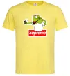 Чоловіча футболка Supreme жаба Лимонний фото