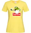 Женская футболка Supreme жаба Лимонный фото