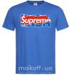 Мужская футболка Supreme NBA Ярко-синий фото
