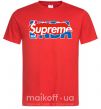 Мужская футболка Supreme NBA Красный фото