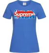 Женская футболка Supreme NBA Ярко-синий фото