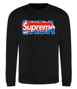 Свитшот Supreme NBA Черный фото