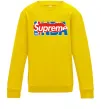 Детский Свитшот Supreme NBA Солнечно желтый фото