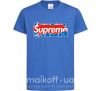 Дитяча футболка Supreme NBA Яскраво-синій фото