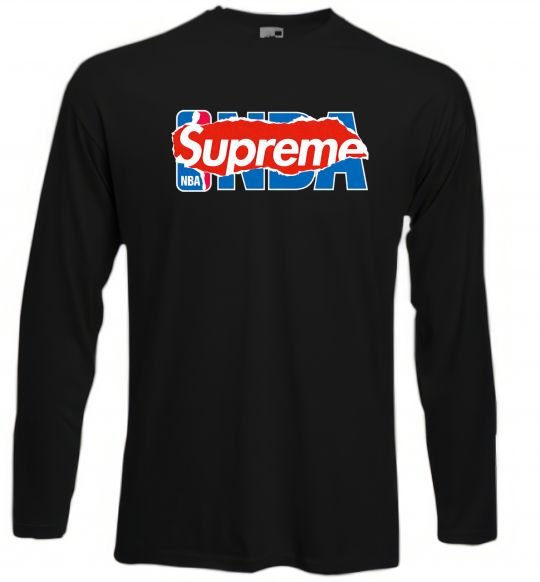 Реглан Supreme NBA Чорний фото