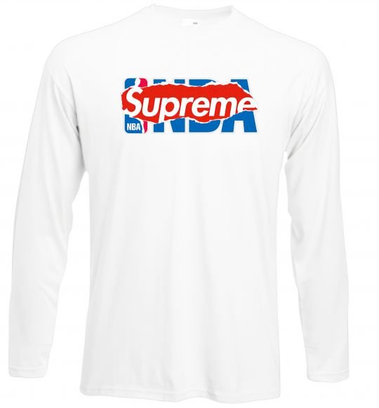 Реглан Supreme NBA Білий фото