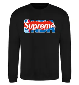 Свитшот Supreme NBA Черный фото