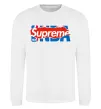 Світшот Supreme NBA Білий фото