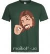 Чоловіча футболка Боромир Темно-зелений фото