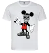 Мужская футболка Scary Mickey Белый Мужская футболка Scary Mickey Белый фото