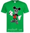 Мужская футболка Scary Mickey Зеленый фото