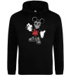 Женская толстовка (худи) Scary Mickey Черный Женская толстовка (худи) Scary Mickey Черный фото