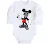 Детский боди Scary Mickey Белый Детский боди Scary Mickey Белый фото