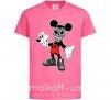 Детская футболка Scary Mickey Ярко-розовый фото