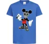 Дитяча футболка Scary Mickey Яскраво-синій фото