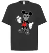 Футболка Оверсайз Scary Mickey Черный фото