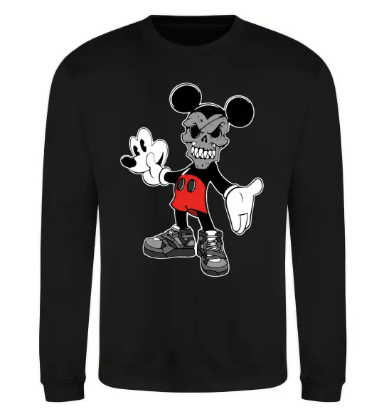 Свитшот Scary Mickey Черный фото